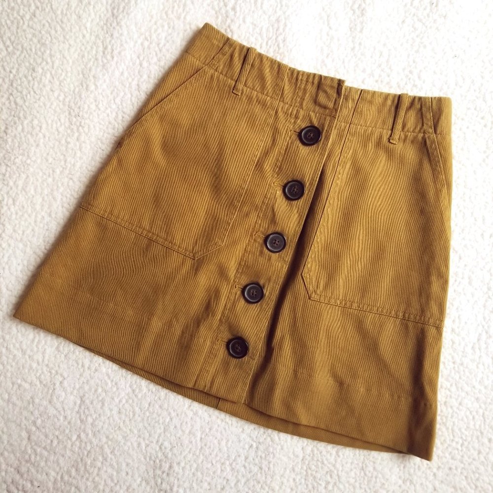 **BOGO** J. Crew - Dark Khaki Skirt (2)